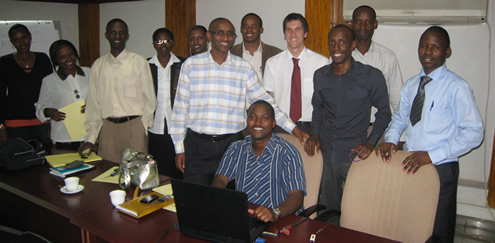 Photo Macroeconomic Working Group Rwanda Dec 2010